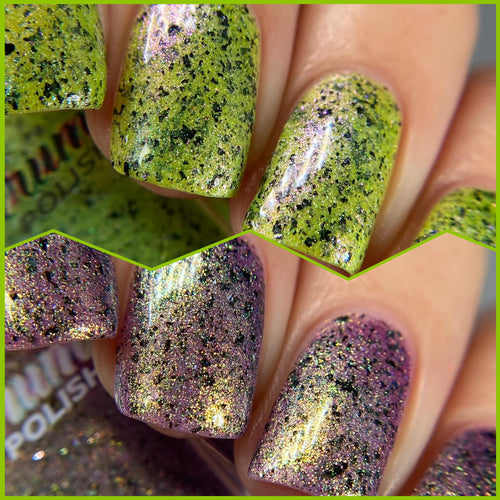 Color Spectrum Polish has created a duo for Halloween, inspired by Frankenstein!

