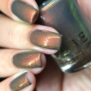 ELBE Nail Polish: SINGLE BOTTLE "Dark Knight" *OVERSTOCK*