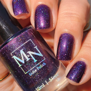 M&N Polish: Halloween Duo "Black Flame" and "Forbidden Forest" (Magnetic) *OVERSTOCK*