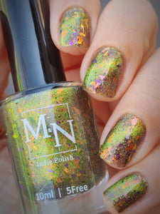 M&N Polish: Halloween Duo "Black Flame" and "Forbidden Forest" (Magnetic) *OVERSTOCK*