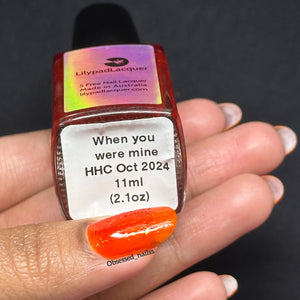 Lilypad Lacquer: "When You Were Mine" *CAPPED PRE-ORDER*