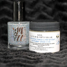 1422 Designs: S.O.S. Cuticle and Hand Salve "Do Snowy Owls Like Snow?" *CAPPED PRE-ORDER*