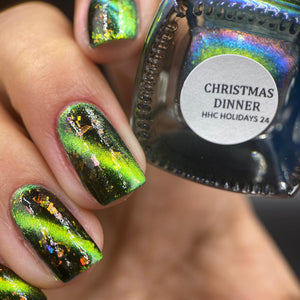 Whatcha Indie Polish: Holiday "Christmas Dinner" (Magnetic) *CAPPED PRE-ORDER*