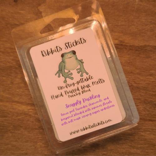 Ribbits Stickits brings us their wax melt to HHC this month!

