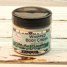 Handmade Natural Beauty is pleased to offer another one of our popular moisturizers this month! Shea Butter Whipped Body Cream in "Woodland Whisper.” This fragrance can be described as an earthy blend of oakmoss and sandalwood with tonka bean, cedarwood, lemon and petitgrain. (Don't forget to exfoliate with the Foaming Sugar Scrub also offered this month in a matching scent!)