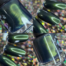 All Mixed Up Lacquers has created a polish inspired by the little shifts in the hurricane track. $3 of each bottle will be donated to&nbsp;https://www.allhandsandhearts.org/

"Wiggles and Wobbles" has a darkened teal base with a strong gold shimmer, which gives the shade a dark olive look in lighting.