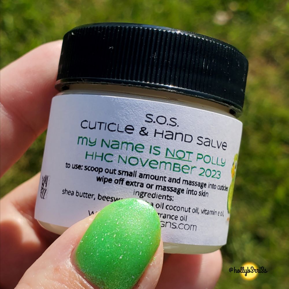 1422 Designs: S.O.S. Cuticle and Hand Salve 