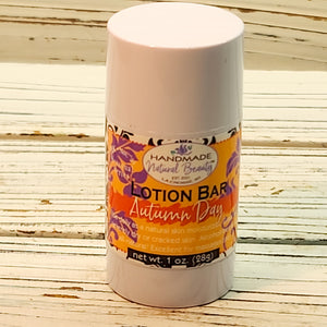 Handmade Natural Beauty: Lotion Bar "Autumn Day" *CAPPED PRE-ORDER*