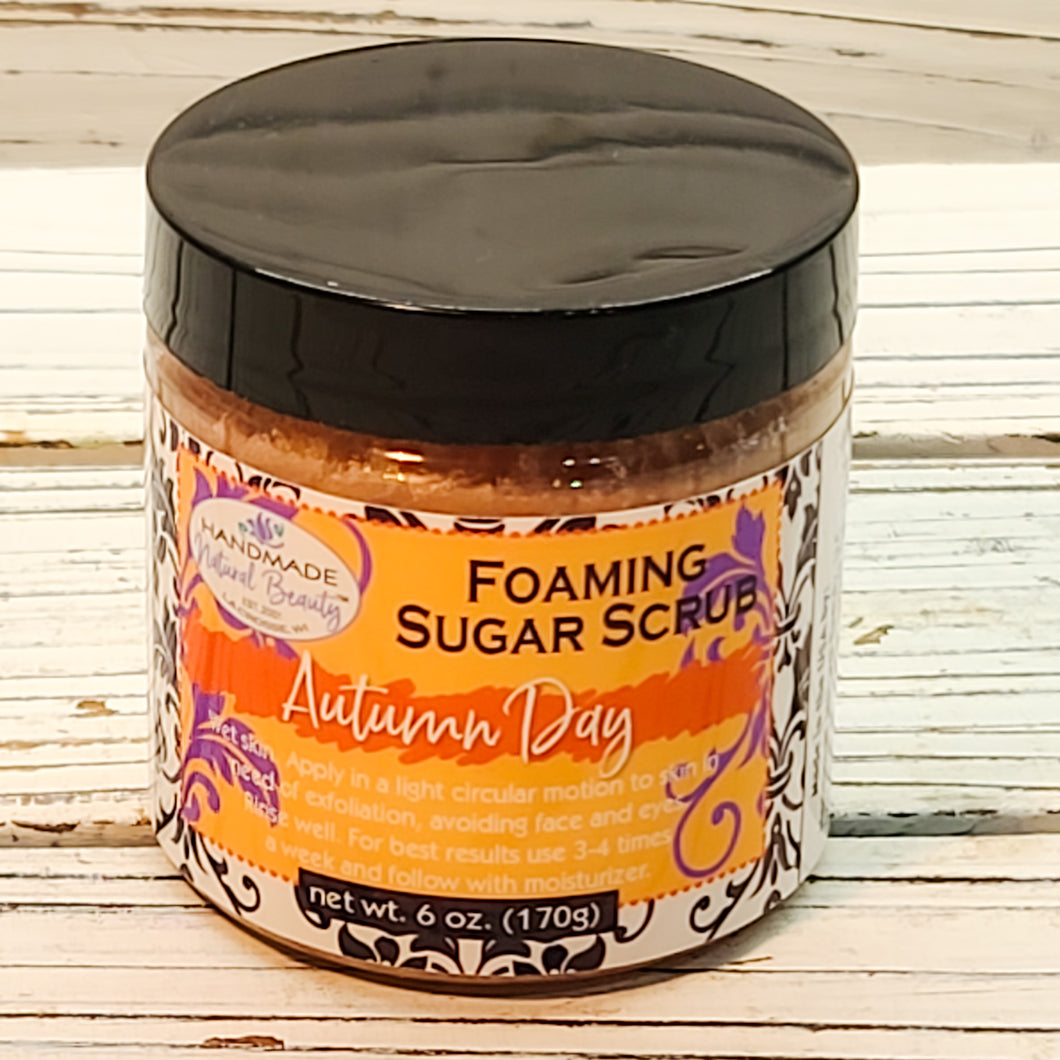 Handmade Natural Beauty: Foaming Sugar Scrub 