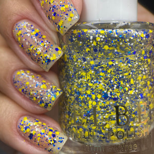 ELBE Nail Polish: SINGLE "Yellow Mascots" *CAPPED PRE-ORDER*