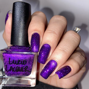 Lurid Lacquer: "Purple-Eyed Shadow Daddy" (Magnetic) *CAPPED PRE-ORDER*