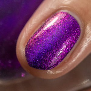 Lurid Lacquer: "Purple-Eyed Shadow Daddy" (Magnetic) *CAPPED PRE-ORDER*