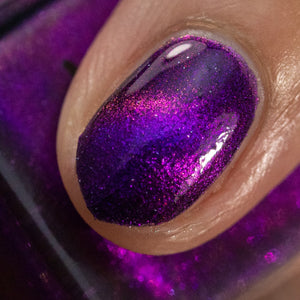 Lurid Lacquer: "Purple-Eyed Shadow Daddy" (Magnetic) *CAPPED PRE-ORDER*