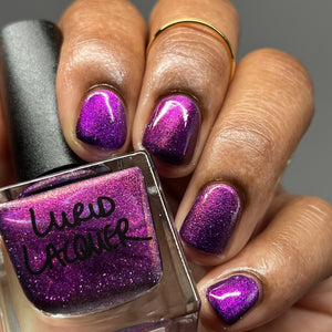 Lurid Lacquer: "Purple-Eyed Shadow Daddy" (Magnetic) *CAPPED PRE-ORDER*