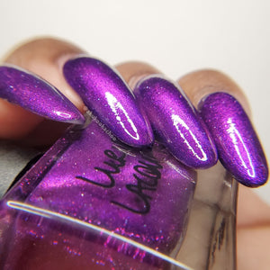 Lurid Lacquer: "Purple-Eyed Shadow Daddy" (Magnetic) *CAPPED PRE-ORDER*