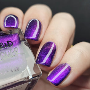 Lurid Lacquer: "Purple-Eyed Shadow Daddy" (Magnetic) *CAPPED PRE-ORDER*