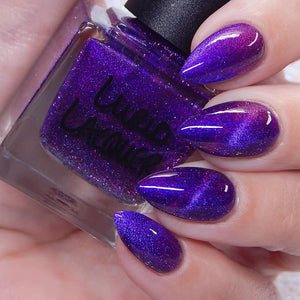 Lurid Lacquer: "Purple-Eyed Shadow Daddy" (Magnetic) *CAPPED PRE-ORDER*