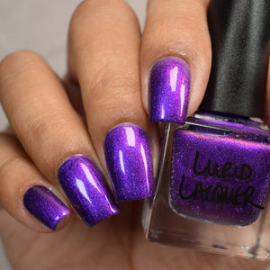 Lurid Lacquer: "Purple-Eyed Shadow Daddy" (Magnetic) *CAPPED PRE-ORDER*