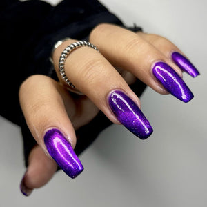 Lurid Lacquer: "Purple-Eyed Shadow Daddy" (Magnetic) *CAPPED PRE-ORDER*