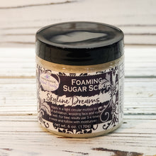 Handmade Natural Beauty is pleased to offer a luxurious foaming sugar scrub this month called "Skyline Dreams". The scent is midnight jasmine and can be described as a floral yet sultry scent, reminiscent of a night out in the city.