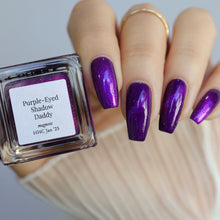 Lurid Lacquer: "Purple-Eyed Shadow Daddy" (Magnetic) *CAPPED PRE-ORDER*