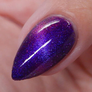 Lurid Lacquer: "Purple-Eyed Shadow Daddy" (Magnetic) *CAPPED PRE-ORDER*