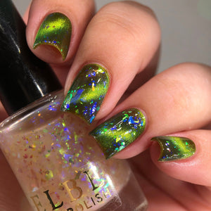 ELBE Nail Polish: DUO "Hi, I'm Margo" (Magnetic) and "Older Sister" *CAPPED PRE-ORDER*