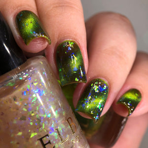 ELBE Nail Polish: DUO "Hi, I'm Margo" (Magnetic) and "Older Sister" *CAPPED PRE-ORDER*