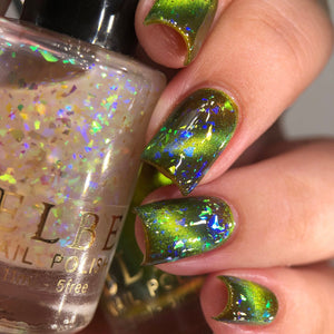 ELBE Nail Polish: DUO "Hi, I'm Margo" (Magnetic) and "Older Sister" *CAPPED PRE-ORDER*