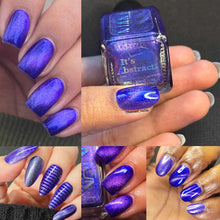 Naps and Nails has created a polish for Mother's Day, inspired by&nbsp;Marie Barone's sculpture from Everybody Loves Raymond!

"It's Abstract!" has a blurple base with blue micro flakie sparks and a silver magnetic.