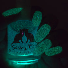 Sassy Cats Lacquer: "Interverse" (Glow in the Dark) *OVERSTOCK*