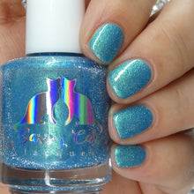 Sassy Cats Lacquer: "Blue Hour Bloom" (Reflective) *OVERSTOCK*