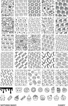 Nothing Basic: Stamping Plate "Candy" *OVERSTOCK*