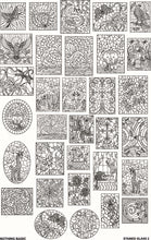 Nothing Basic: Stamping Plate "Stained Glass 2" *OVERSTOCK*