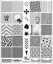 Apipila: Stamping Plate "Patterns 2" *OVERSTOCK*