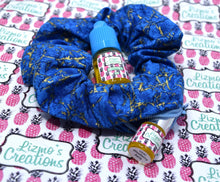 Lizmo's Creations: Scrunchie+ Duo "Blueberry Aura" *OVERSTOCK*