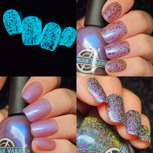 Victorian Varnish: Halloween Duo "My Playlist is Humerus" and "Bone to Be Wild" (Glow in the Dark) *OVERSTOCK*