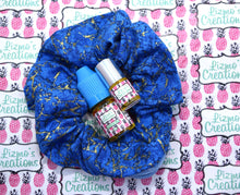 Lizmo's Creations: Scrunchie+ Duo "Blueberry Aura" *OVERSTOCK*