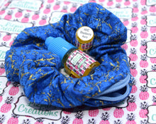 Lizmo's Creations: Scrunchie+ Duo "Blueberry Aura" *OVERSTOCK*