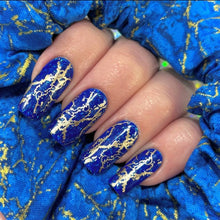 Lizmo's Creations: Scrunchie+ Duo "Blueberry Aura" *OVERSTOCK*