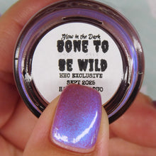 Victorian Varnish: Halloween Duo "My Playlist is Humerus" and "Bone to Be Wild" (Glow in the Dark) *OVERSTOCK*