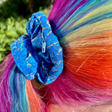 Lizmo's Creations: Scrunchie+ Duo "Blueberry Aura" *OVERSTOCK*