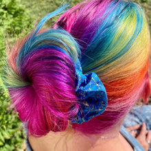Lizmo's Creations: Scrunchie+ Duo "Blueberry Aura" *OVERSTOCK*