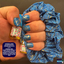 Lizmo's Creations: Scrunchie+ Duo "Blueberry Aura" *OVERSTOCK*