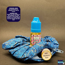 Lizmo's Creations: Scrunchie+ Duo "Blueberry Aura" *OVERSTOCK*