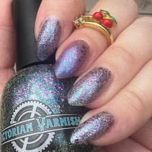 Victorian Varnish: Halloween Duo "My Playlist is Humerus" and "Bone to Be Wild" (Glow in the Dark) *OVERSTOCK*