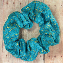 Lizmo's Creations: Scrunchie+ Duo "Teal Aura" *OVERSTOCK*