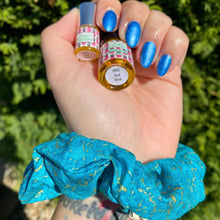 Lizmo's Creations: Scrunchie+ Duo "Teal Aura" *OVERSTOCK*