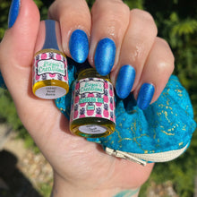 Lizmo's Creations: Scrunchie+ Duo "Teal Aura" *OVERSTOCK*