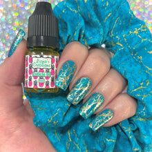 Lizmo's Creations: Scrunchie+ Duo "Teal Aura" *OVERSTOCK*